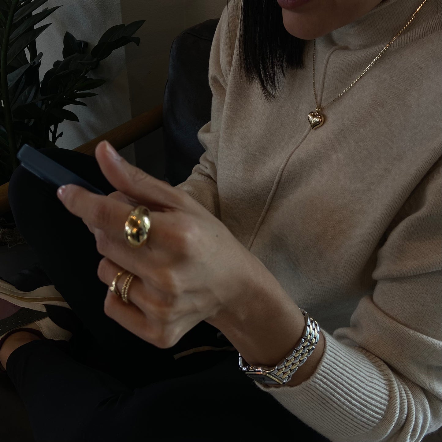 Large Dome Ring