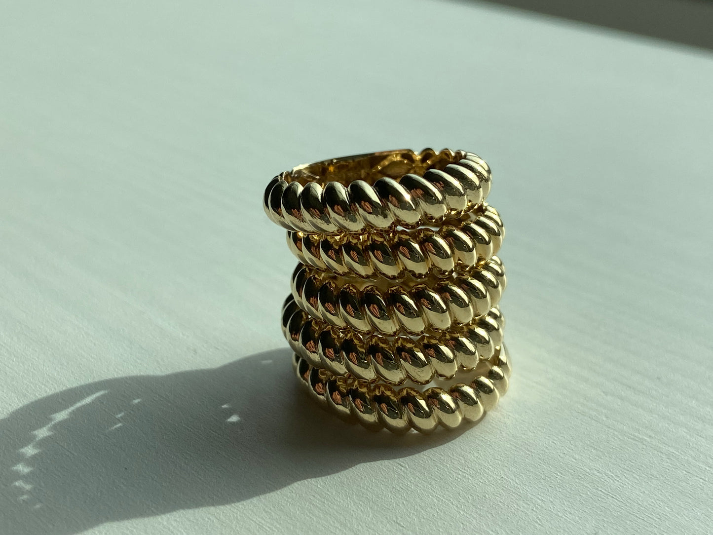Twisted Rope Ring