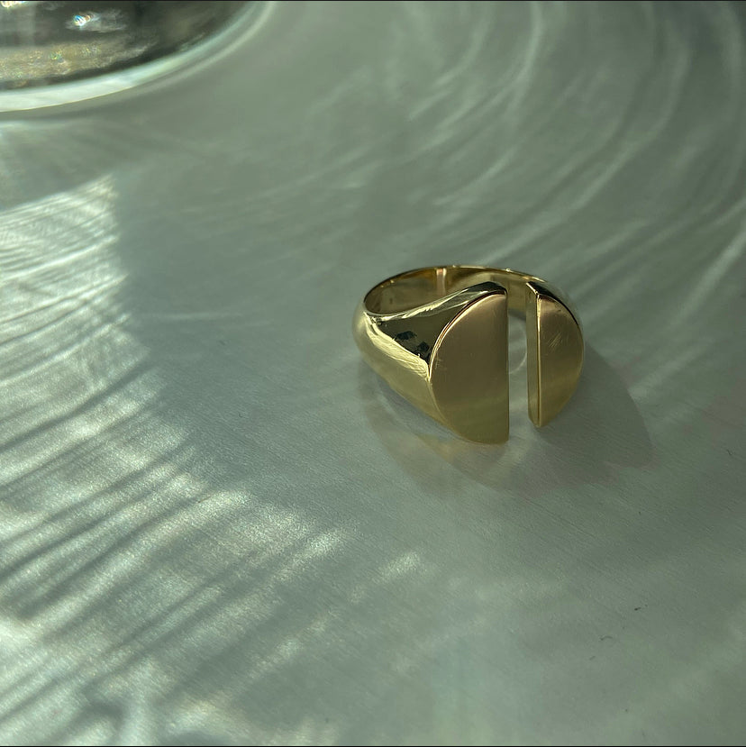 Open Signet Ring