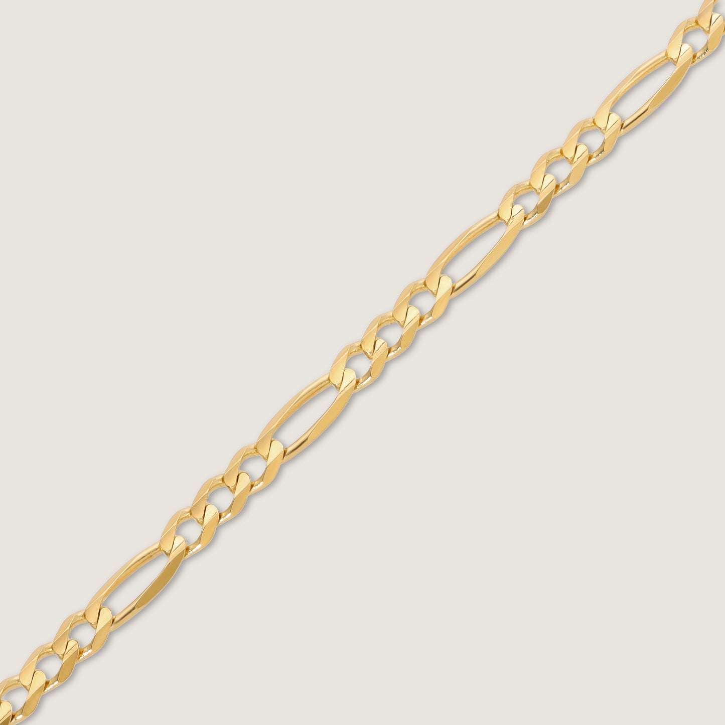 Figaro chain bracelet 3mm