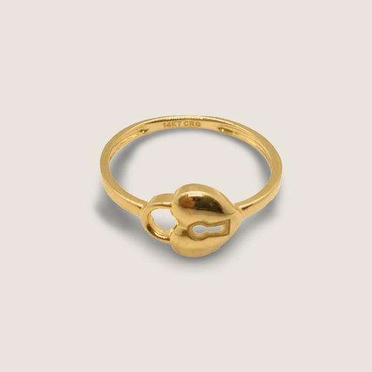 Heart Lock Ring