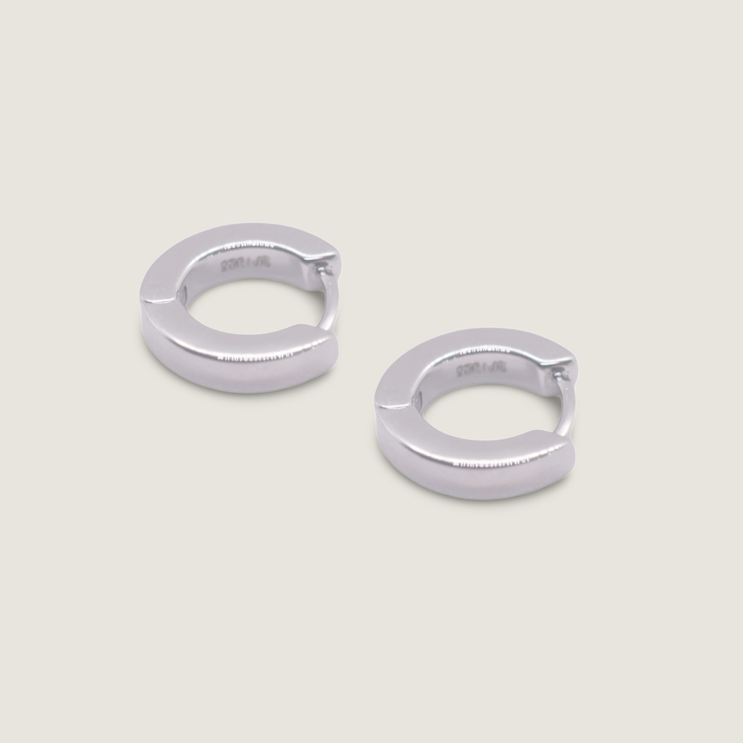 Sterling Silver Huggie Earrings