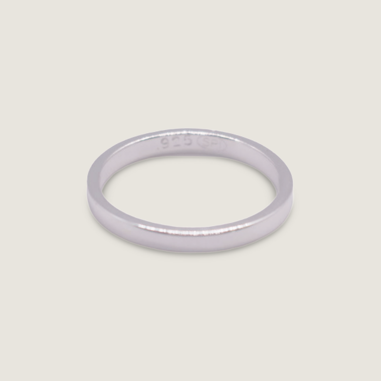 Thin Sterling Silver Band