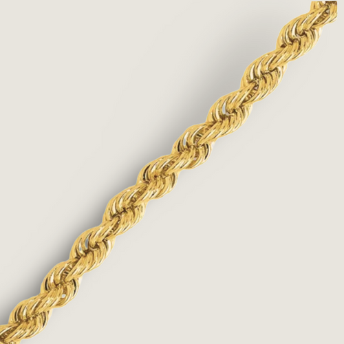3.7mm Rope Chain Bracelet