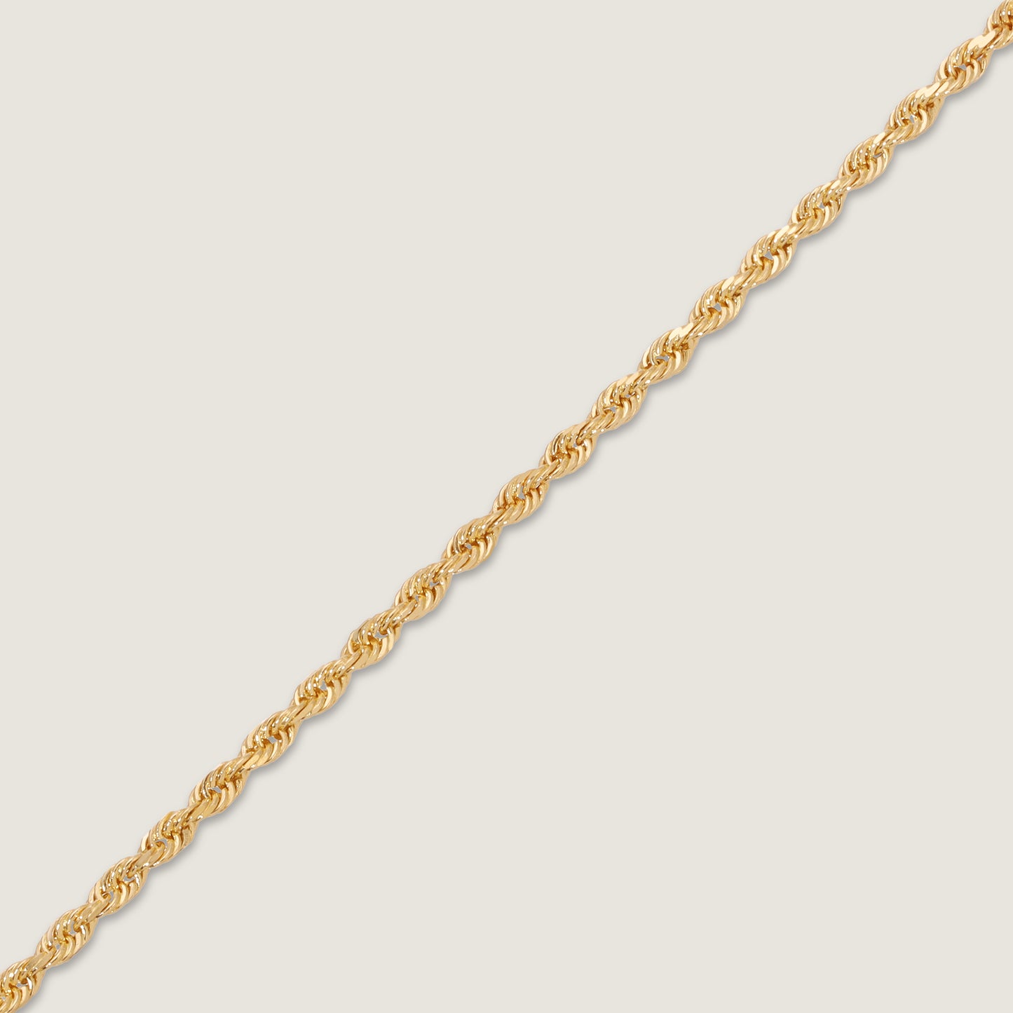 Rope chain bracelet