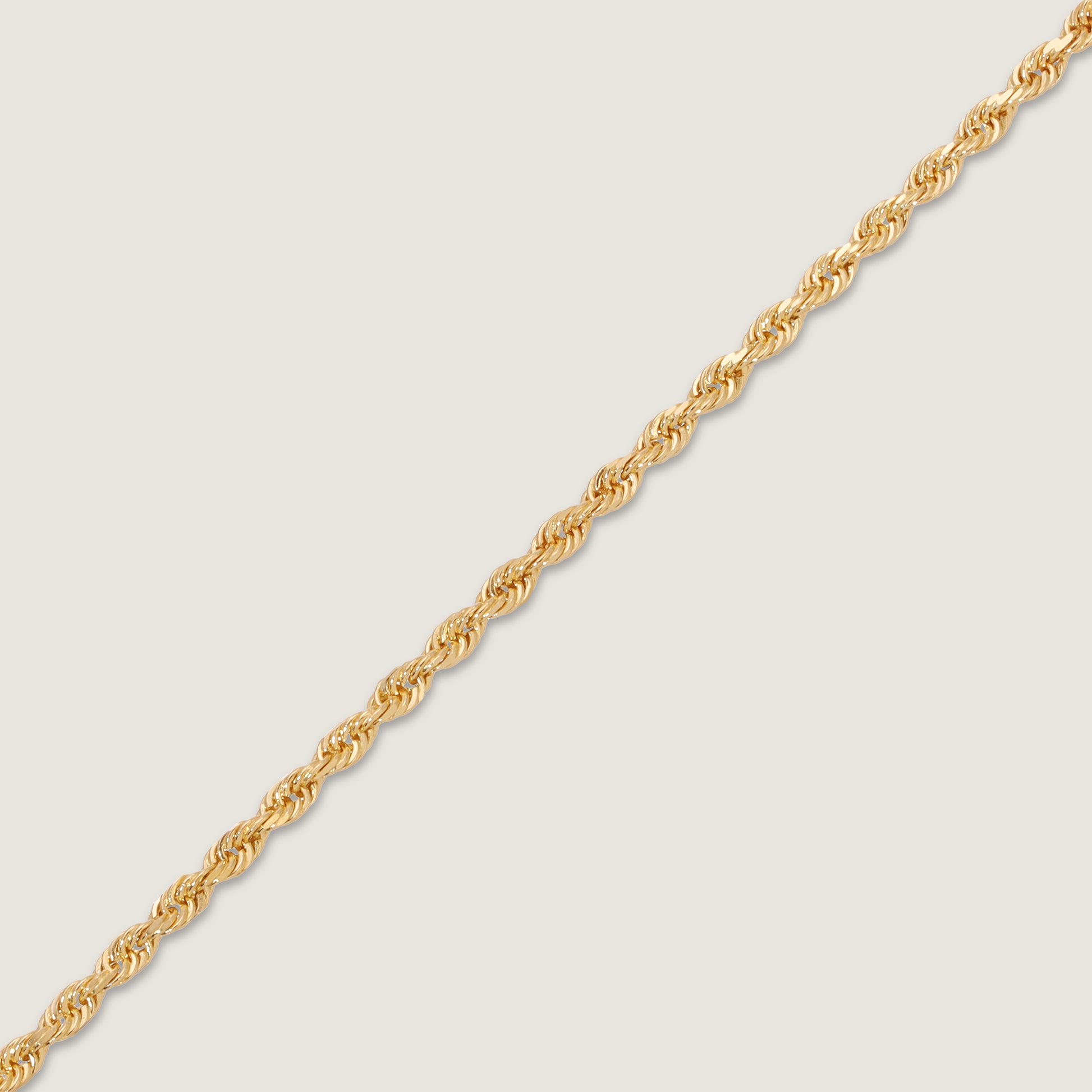 Rope chain bracelet