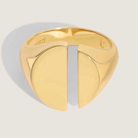 Open Signet Ring