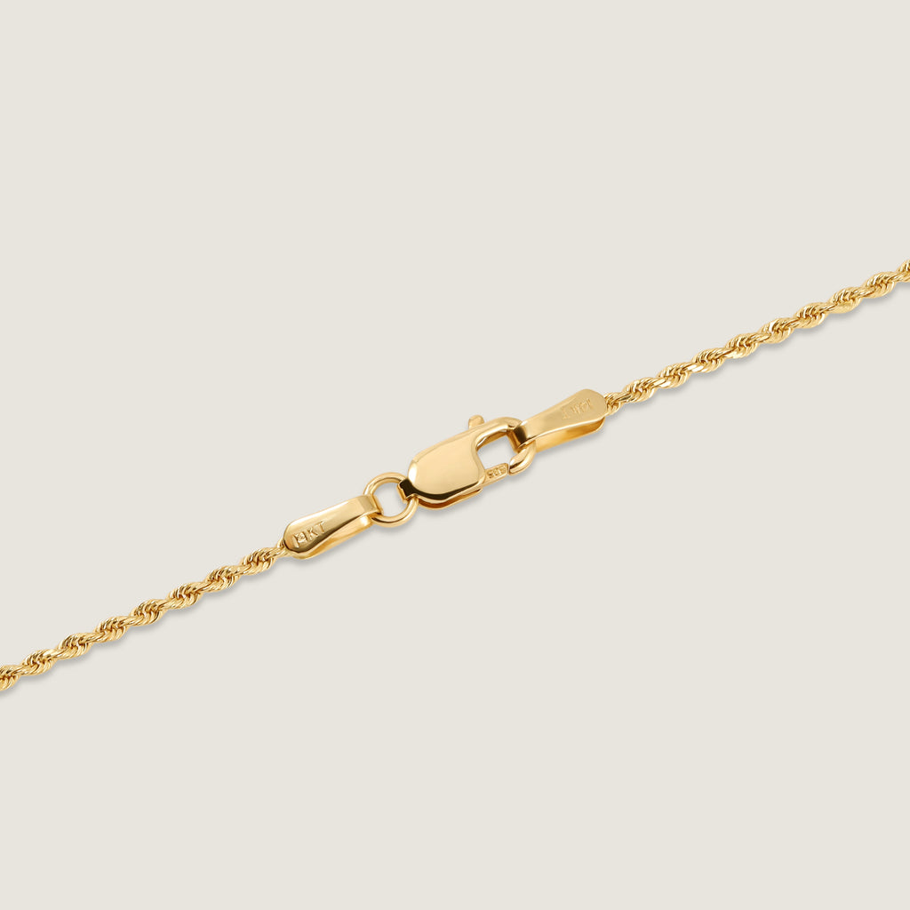 Rope chain necklace