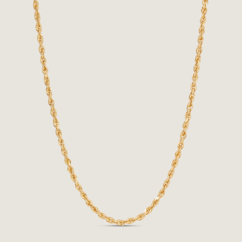 Rope chain necklace